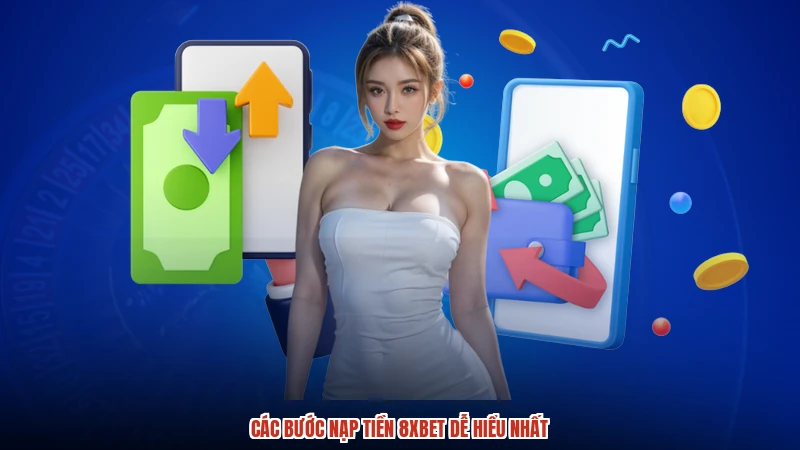 Các bước nạp tiền 8XBET dễ hiểu nhất
