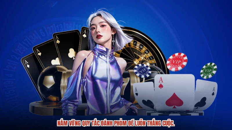 Nắm vững quy tắc đánh phỏm để luôn thắng cuộc.